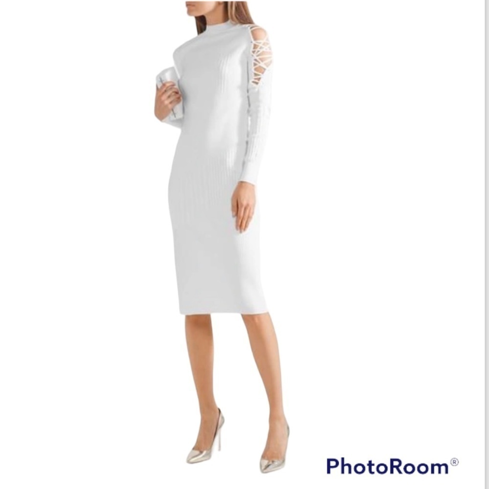 CUSHNIE ET OCHS
Gabriela Mock-neck Lace-up - Picture 2 of 11